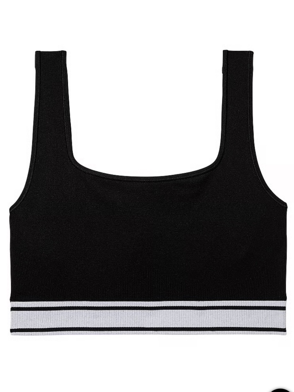 VS Pink black & grey Flip It Seamless Reversible Sports Bra Large D or DD